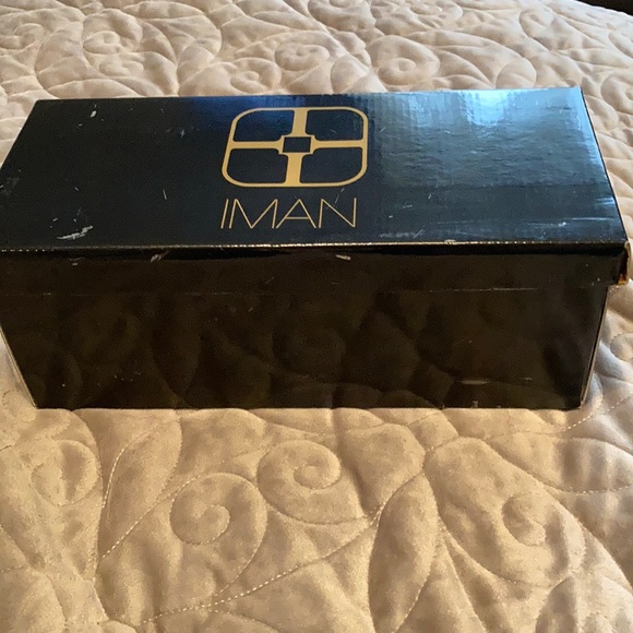 IMAN Designer Sandals 5.5 - w/ matching clutch NWT - Picture 5 of 5